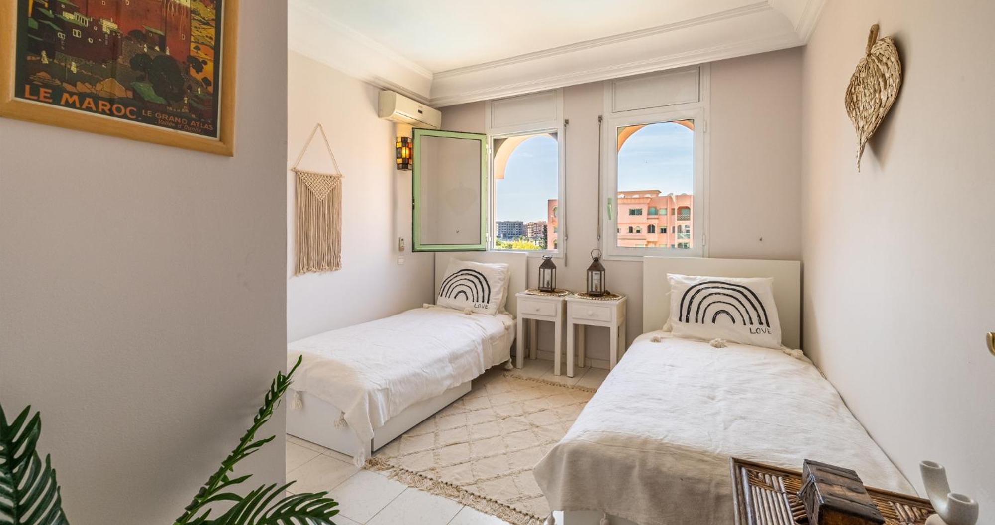 Ferienwohnung Charming 2-Bed Oasis Pool View Marrakesch Exterior foto