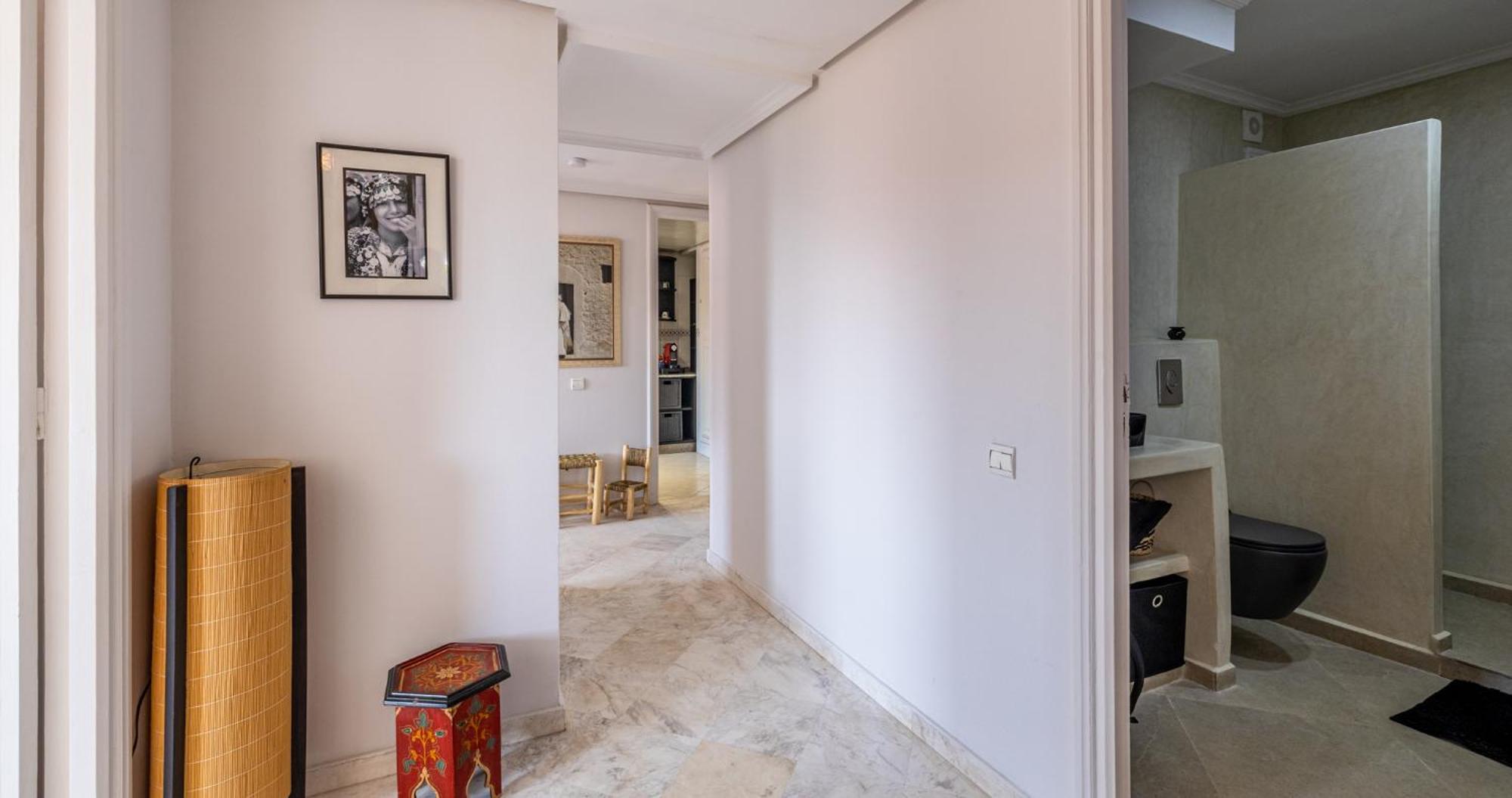 Ferienwohnung Charming 2-Bed Oasis Pool View Marrakesch Exterior foto