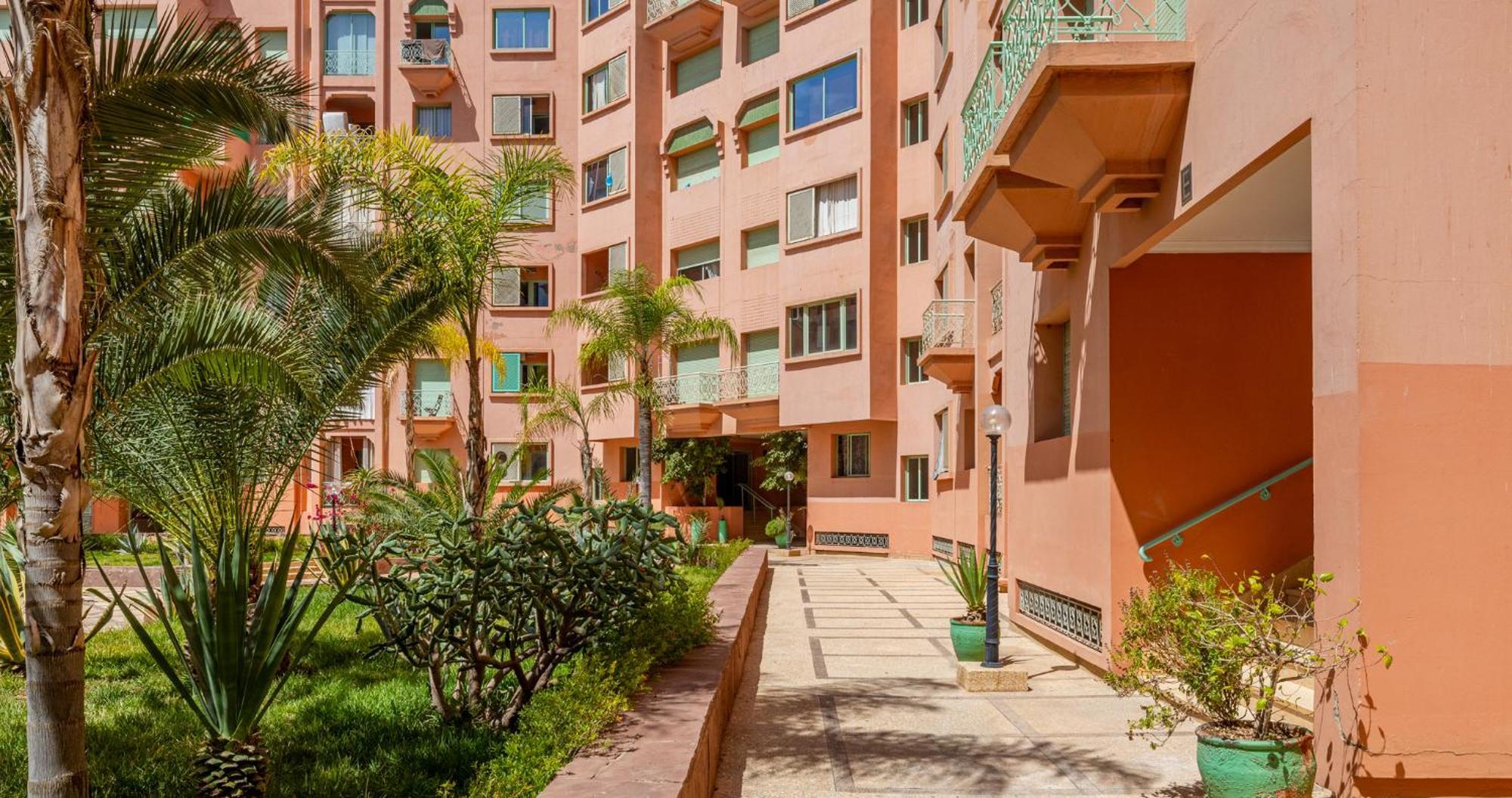 Ferienwohnung Charming 2-Bed Oasis Pool View Marrakesch Exterior foto